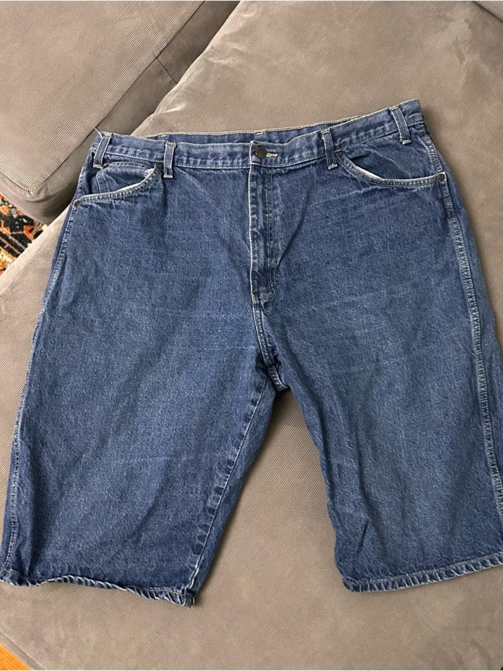 Retro genuine Dickies Size 42 Blue Jean Inseam 15” 5 Pocket Workers Grunge Skate